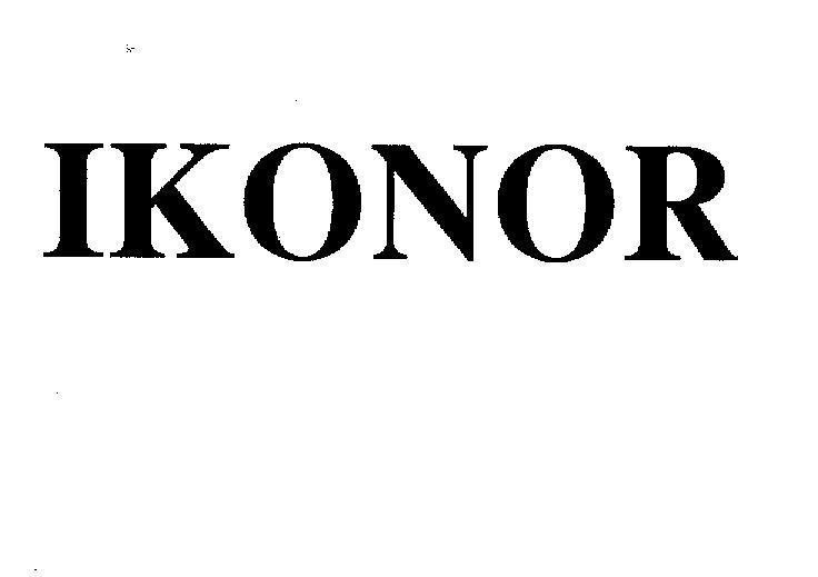 Mẫu nhãn hiệu IKONOR