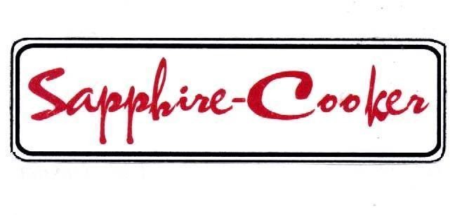 Mẫu nhãn hiệu SAPPHIRE COOKER