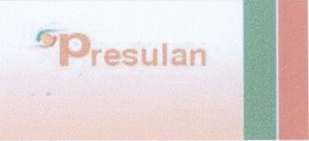 Mẫu nhãn hiệu PRESULAN