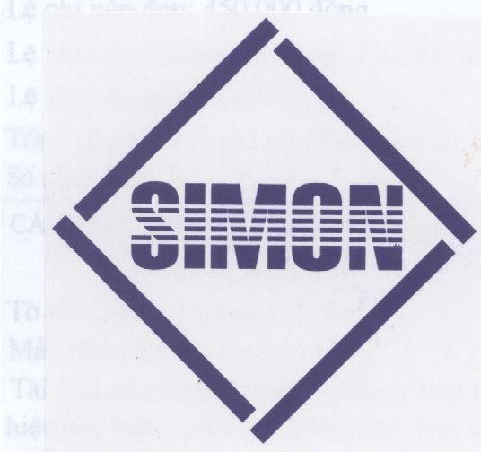 Mẫu nhãn hiệu SIMON