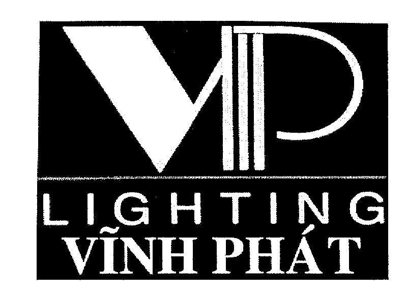 Mẫu nhãn hiệu VP LIGHTING Vĩnh Phát