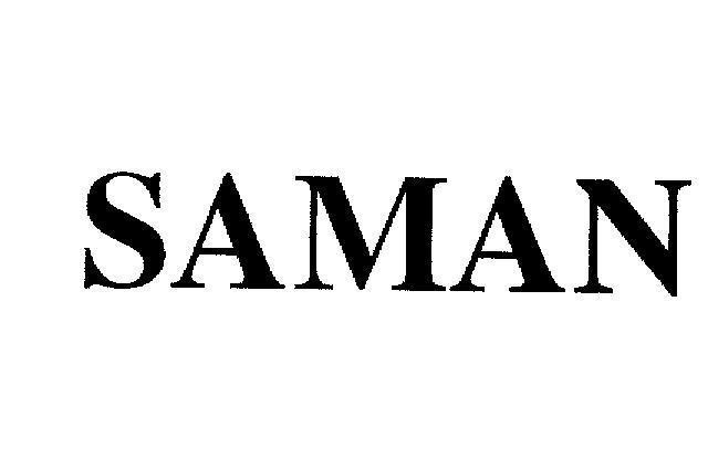 Mẫu nhãn hiệu SAMAN