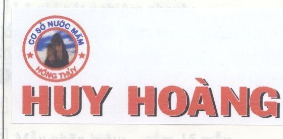 Mẫu nhãn hiệu CO SO NUOC MAM HONG THUY HUY HOANG