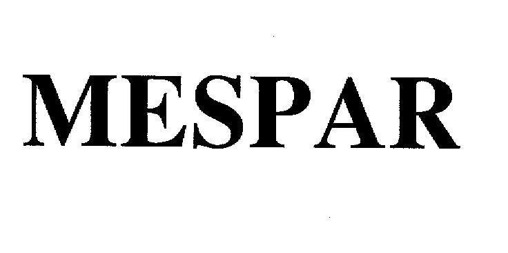 Mẫu nhãn hiệu MESPAR