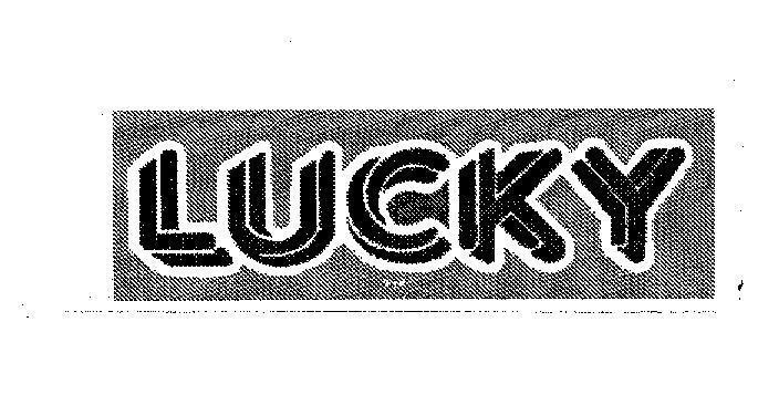 Mẫu nhãn hiệu LUCKY