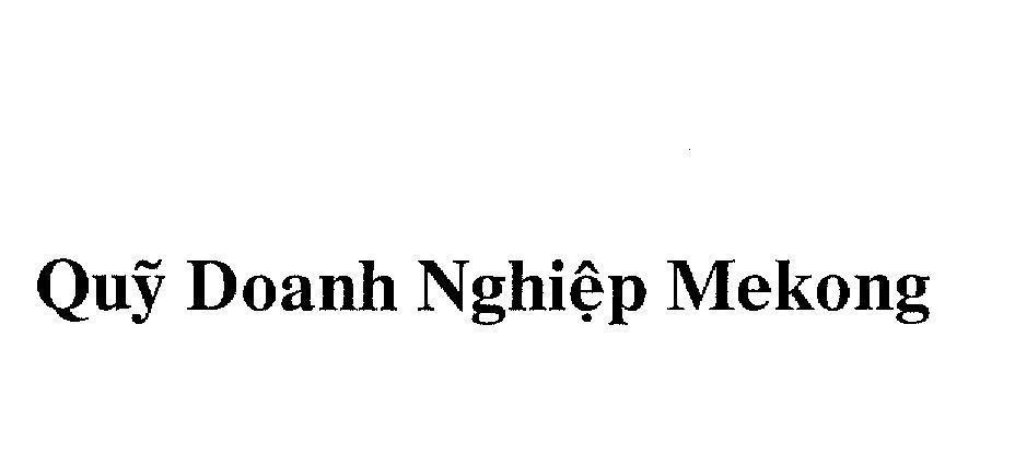 Mẫu nhãn hiệu Quý Doanh nghiệp MEKONG