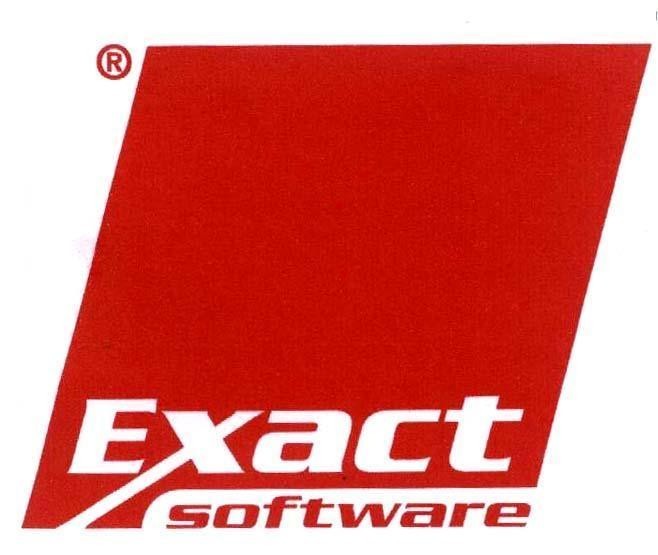 Mẫu nhãn hiệu EXACT SOFTWARE