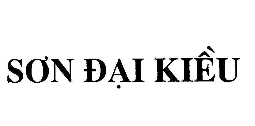 Mẫu nhãn hiệu Sơn Đại Kiều