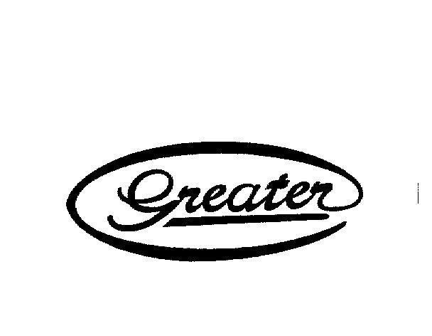Mẫu nhãn hiệu GREATER