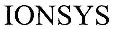 Mẫu nhãn hiệu IONSYS