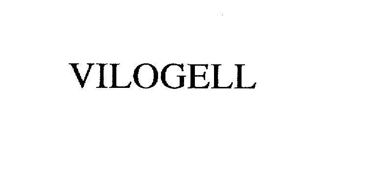 Mẫu nhãn hiệu VILOGELL