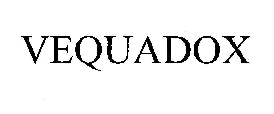 Mẫu nhãn hiệu VEQUADOX