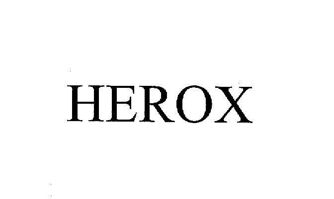 Mẫu nhãn hiệu HEROX
