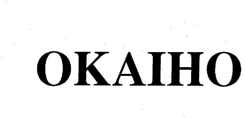 Mẫu nhãn hiệu OKAIHO