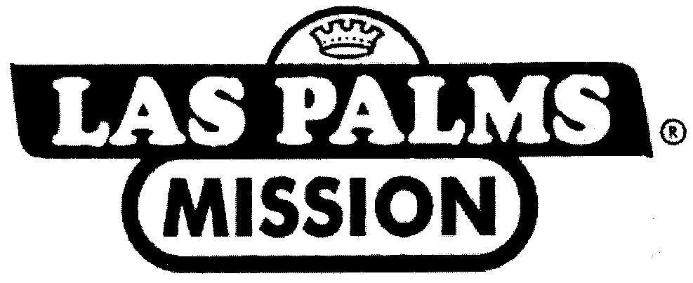 Mẫu nhãn hiệu LAS PALMS MISSION