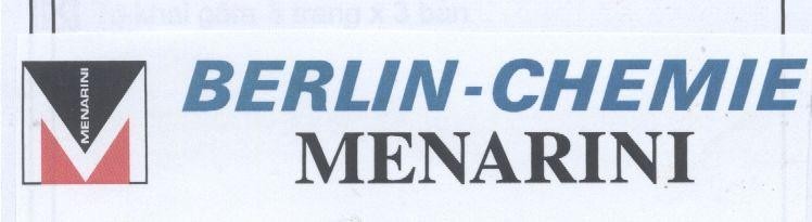 Mẫu nhãn hiệu M BERLIN-CHEMIE MENARINI