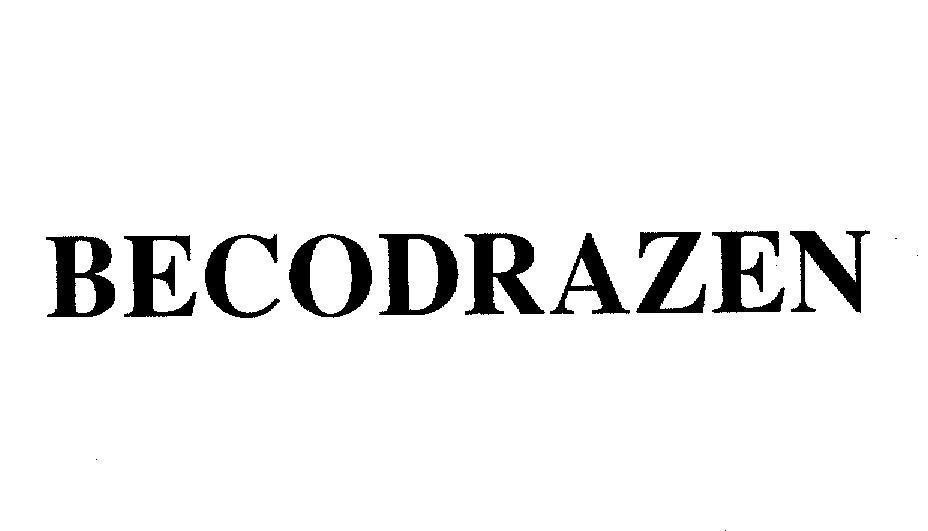 Mẫu nhãn hiệu BECODRAZEN