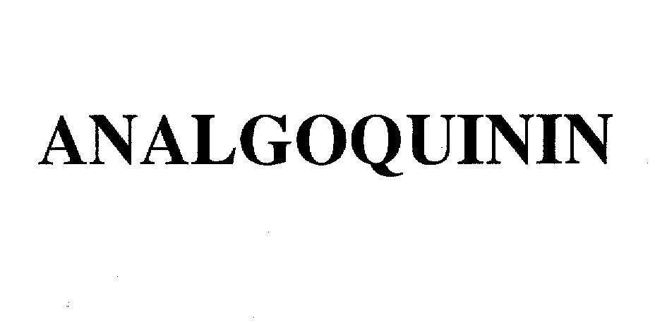 Mẫu nhãn hiệu ANALGOQUININ