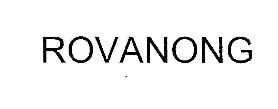 Mẫu nhãn hiệu ROVANONG