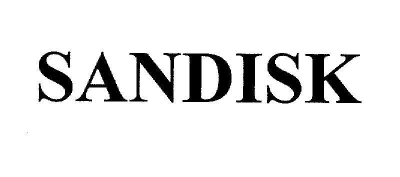 Mẫu nhãn hiệu SANDISK