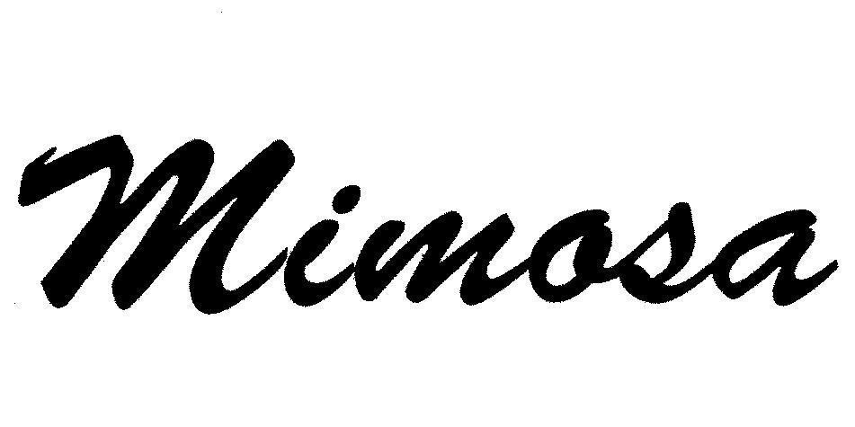 Mẫu nhãn hiệu MIMOSA