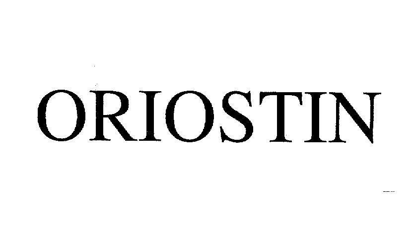 Mẫu nhãn hiệu ORIOSTIN