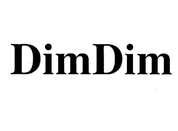 Mẫu nhãn hiệu DIMDIM