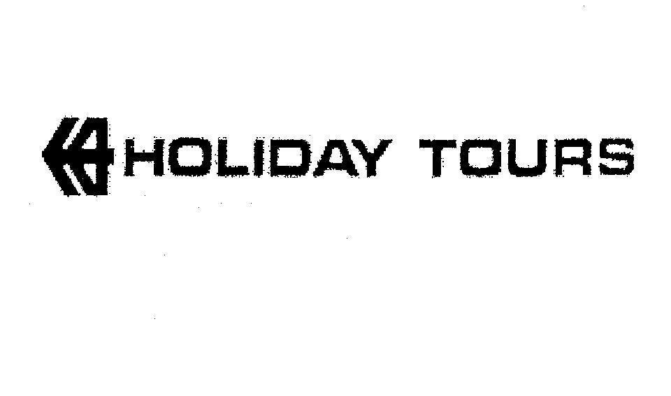 Mẫu nhãn hiệu HOLIDAY TOURS