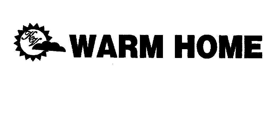 Mẫu nhãn hiệu KV WARM HOME