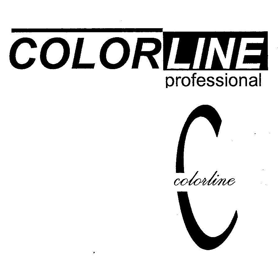 Mẫu nhãn hiệu COLORLINE PROFESSIONAL C COLORLINE