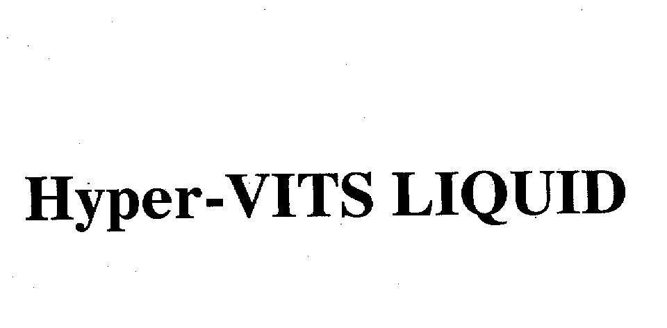Mẫu nhãn hiệu HYPER-VITS LIQUID