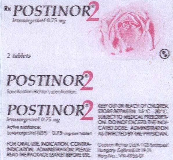Mẫu nhãn hiệu POSTINOR 2