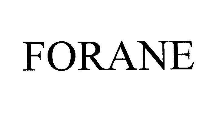 Mẫu nhãn hiệu FORANE