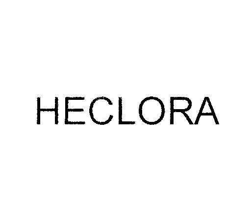 Mẫu nhãn hiệu HECLORA