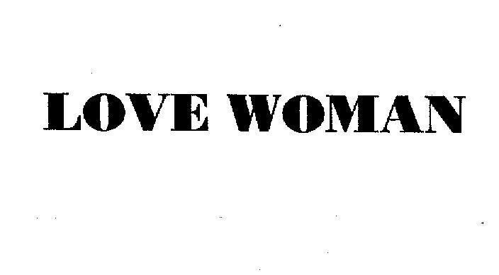 Mẫu nhãn hiệu LOVE WOMAN