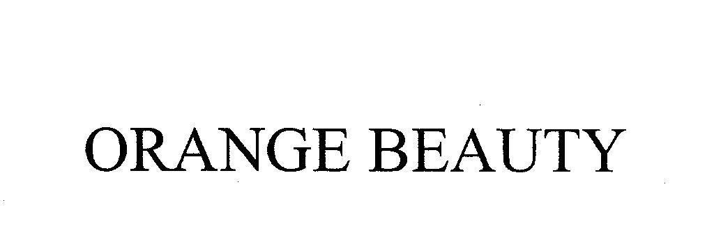 Mẫu nhãn hiệu ORANGE BEAUTY