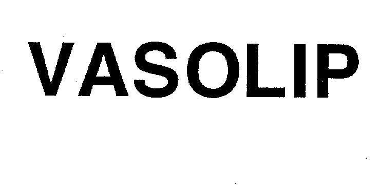 Mẫu nhãn hiệu VASOLIP