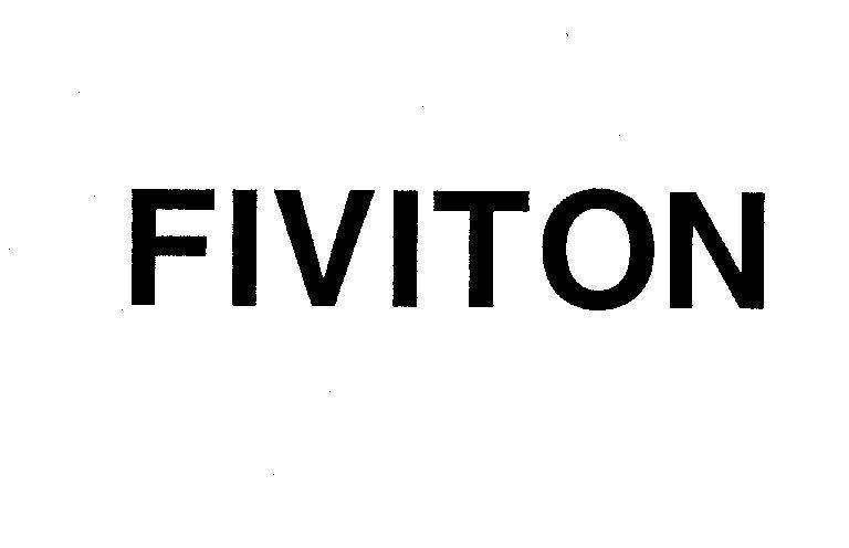 Mẫu nhãn hiệu FIVITON
