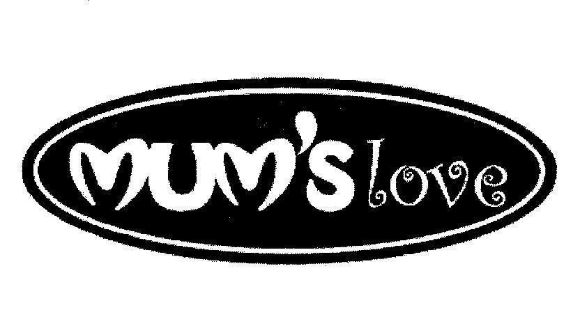 Mẫu nhãn hiệu MUM'S LOVE