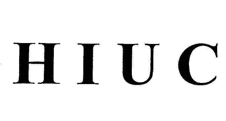 Mẫu nhãn hiệu HIUC
