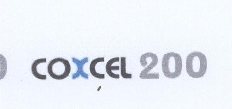 Mẫu nhãn hiệu COXCEL 200