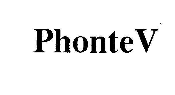 Mẫu nhãn hiệu PHONTEV