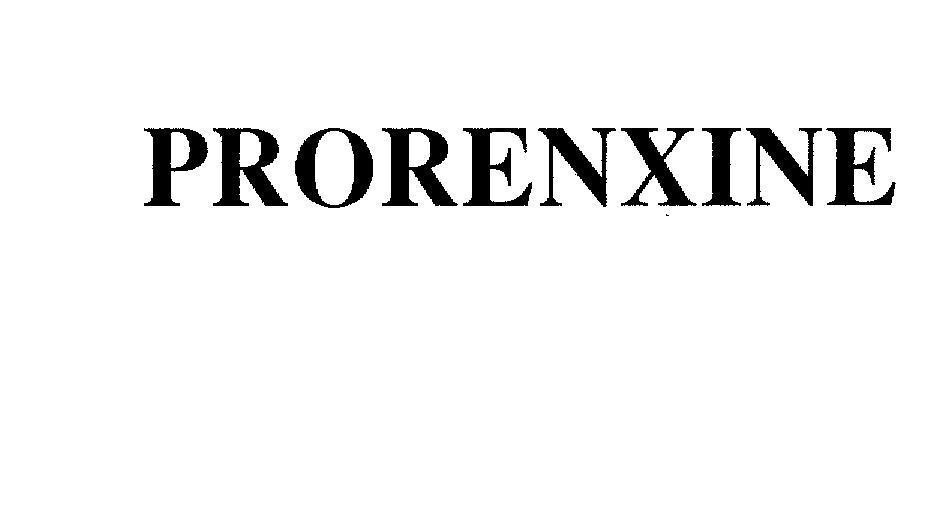 Mẫu nhãn hiệu PRORENXINE