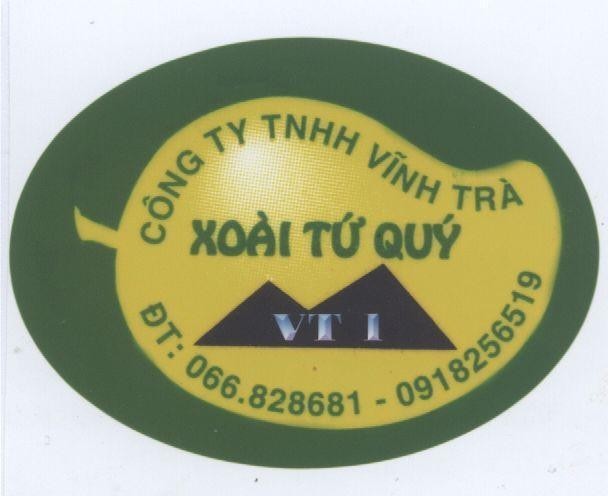 Mẫu nhãn hiệu CONG TY TNHH VINH TRA XOAI TU QUY VT 1