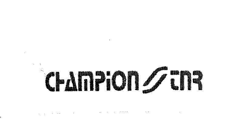 Mẫu nhãn hiệu CHAMPIONSTAR