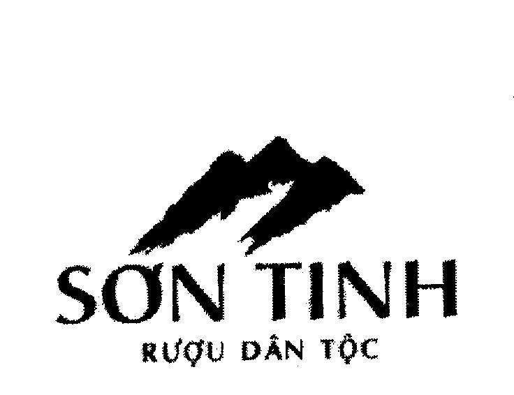 Mẫu nhãn hiệu SƠN TINH RƯợU DÂN TộC
