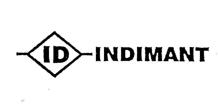 Mẫu nhãn hiệu ID INDIMANT