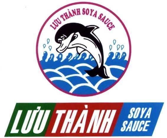 Mẫu nhãn hiệu Lưu Thành SOYA SAUCE