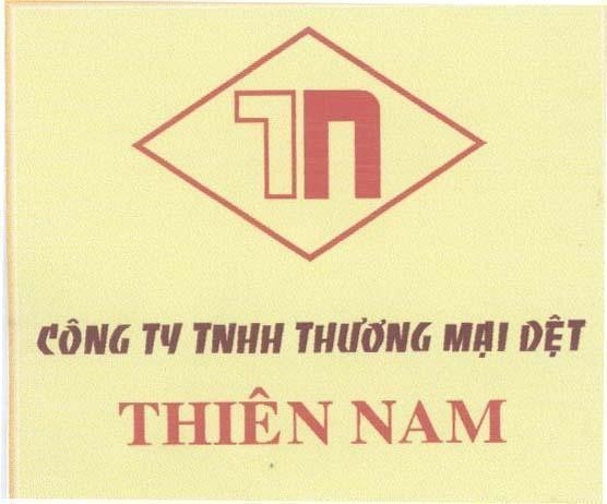 Mẫu nhãn hiệu TN CÔNG TY TNHH THƯƠNG MạI DệT THIÊN NAM