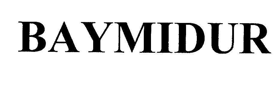 Mẫu nhãn hiệu BAYMIDUR